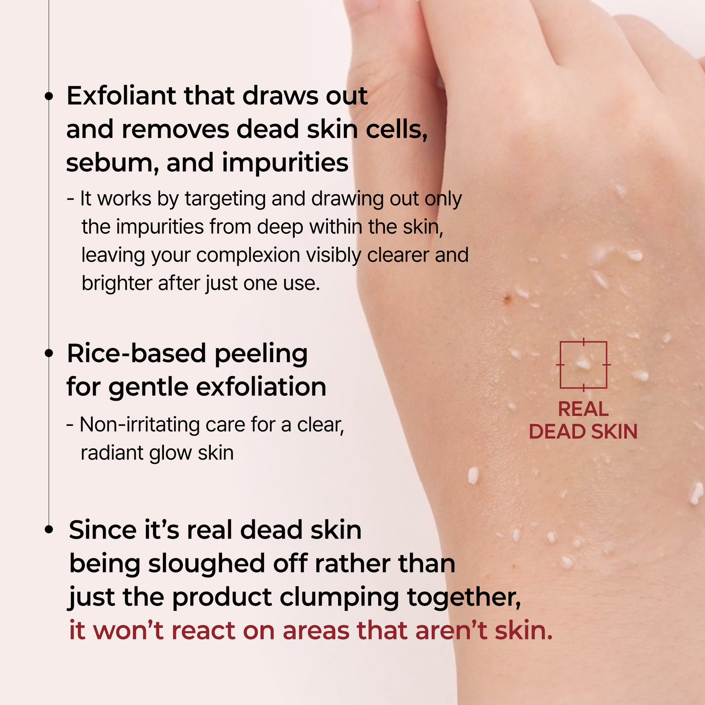Dr.Melaxin Black Rice Exfoliating Ampoule, Pore & Blackhead Care Serum with AHA BHA